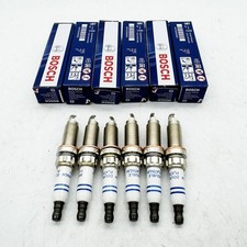 Set Of 6 Spark Plugs Double Platinum Zr5tpp33 For Bmw E82 E88 F02 F10 F13 Bosch