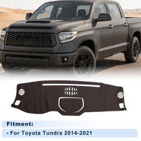 Dashboard-Abdeckung FüR Toyota Tundra 14-21 Ohne Hud Kunstleder 1 Set
