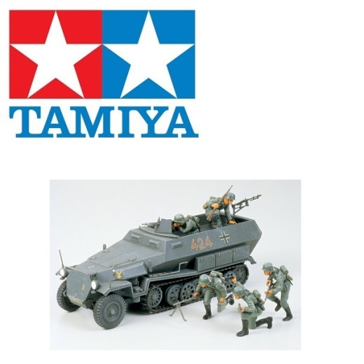 Tamiya 35020 Hanomag Sd. Kfz. 251/1 1:35 Scale Plastic Kit
