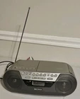 VTG Sony  CFD-S05  CD/Headphone Jack/CD-R Playback/Radio Casette Fully Tested