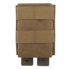 Tactical Mag Pouch Single Mag Carrier FAST 7.62 Medium MOLLE Camo Gear Paintball