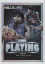 2020-21 Panini NBA Hoops Now Playing Holo Isaiah Stewart #SS-32 09gn