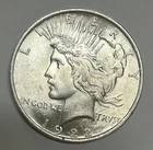 1922 Peace Silver Dollar Top 50 Variety Vam 6 Doubled Reverse About Uncirculated