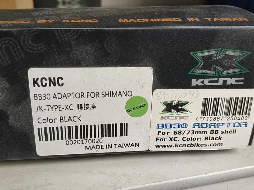 KCNC K-TYPE-BB30 Adapter for Shimano 68/73mm - Image 2 of 2