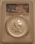 2024 FLOWING HAIR SILVER MEDAL PCGS MS 70 First Day 230th Anniversary BALAN