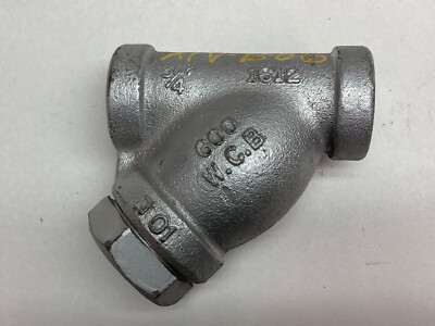 Mueller,1612,3/4 Inch Y Pipe Strainer