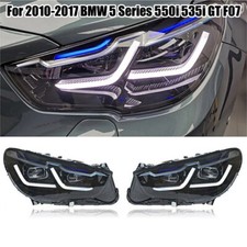 Xenon Facelift To Laser Headlights for 2010-2017 BMW 5 Series 550i 535i GT F07