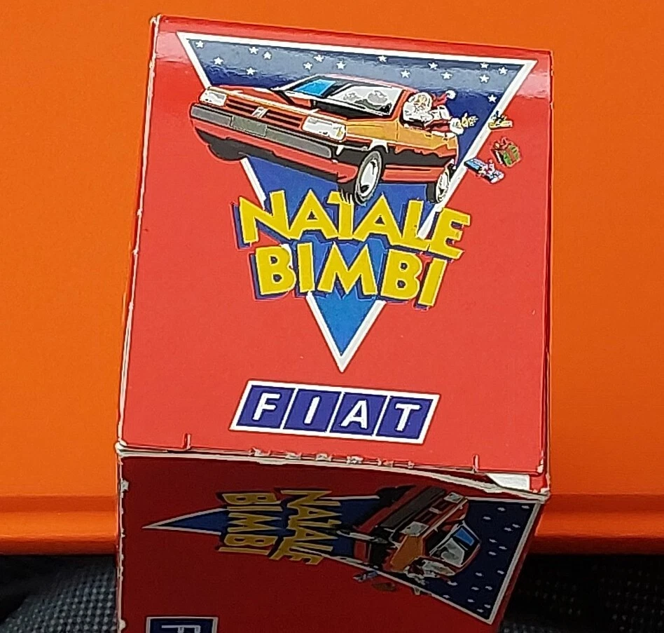 Fiat Tipo Burago Promo Natale Bimbi scala 1/43 Natale '87 promozionale dealer MB - Immagine 4 di 4