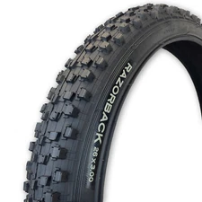 Duro Tire 26x3.0 Razorback Mountain Bike Tire Sidewall, Bead Protection Layers