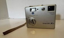 Minolta Dimage X31 3.2MP Compact Digital Camera Silver Boxed -Tested See Notes