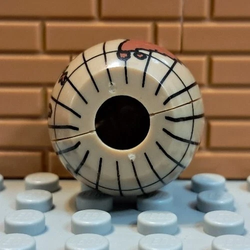 LEGO Cilindro Hemisferio 2 x 2 W Globo Marrón Rojizo 61287c01pb03 10224 70810 Foto 4 de 4