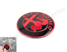 Alfa Romeo Red Badge 147 156 166 GT 155 146 Steering Wheel Replacement Emblem