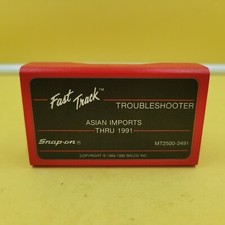 Snap-on Mt2500-2491 Fast Track Troubleshooter Cartridge Asian Imports Thru 1991