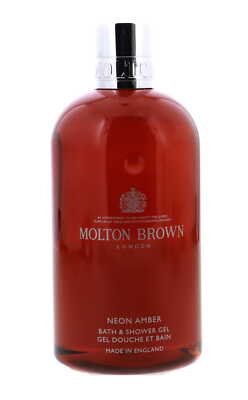 Molton Brown Neon Amber Bath & Shower Gel, 10 oz 2 Pack