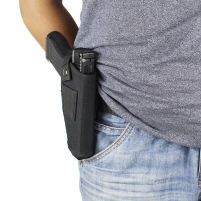 Ultimate nylon gun holster for Kimber Micro 9 with crimson trace laser