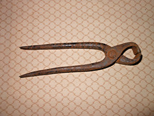 ALTE EISEN ZANGEN ZIMMERMANN - ANCIENT IRON PINCERS - ANTICHE PINZE TENAGLIE