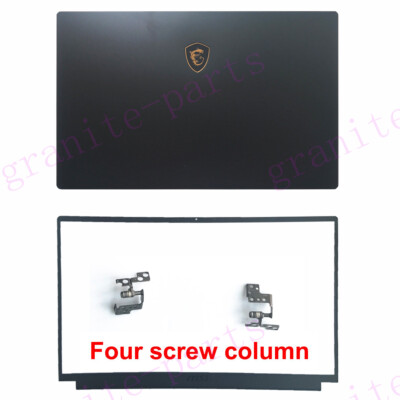 New For MSI GS75 STEALTH MS-17G1 3077G1A212 LCD Back Cover/Bezel/Hinges US