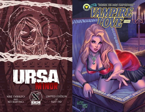 BIG DOG INK URSA MINOR VOL 3 #7-8 THE RED MIKE KROME VARIANT