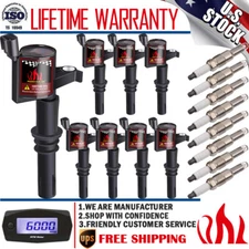 8 Ignition Coil +Spark Plug SP546 For 2004-2008 Ford F150 Expedition 5.4L TRITON
