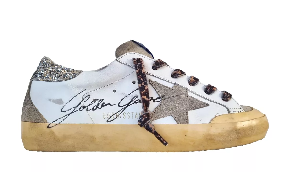 GOLDEN GOOSE scarpe donna sneaker superstar vintage 10876 bianco