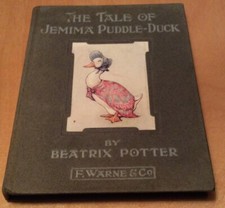 Early Edition  The Tale Of Jemima Puddle-Duck  Beatrix Potter Nice
