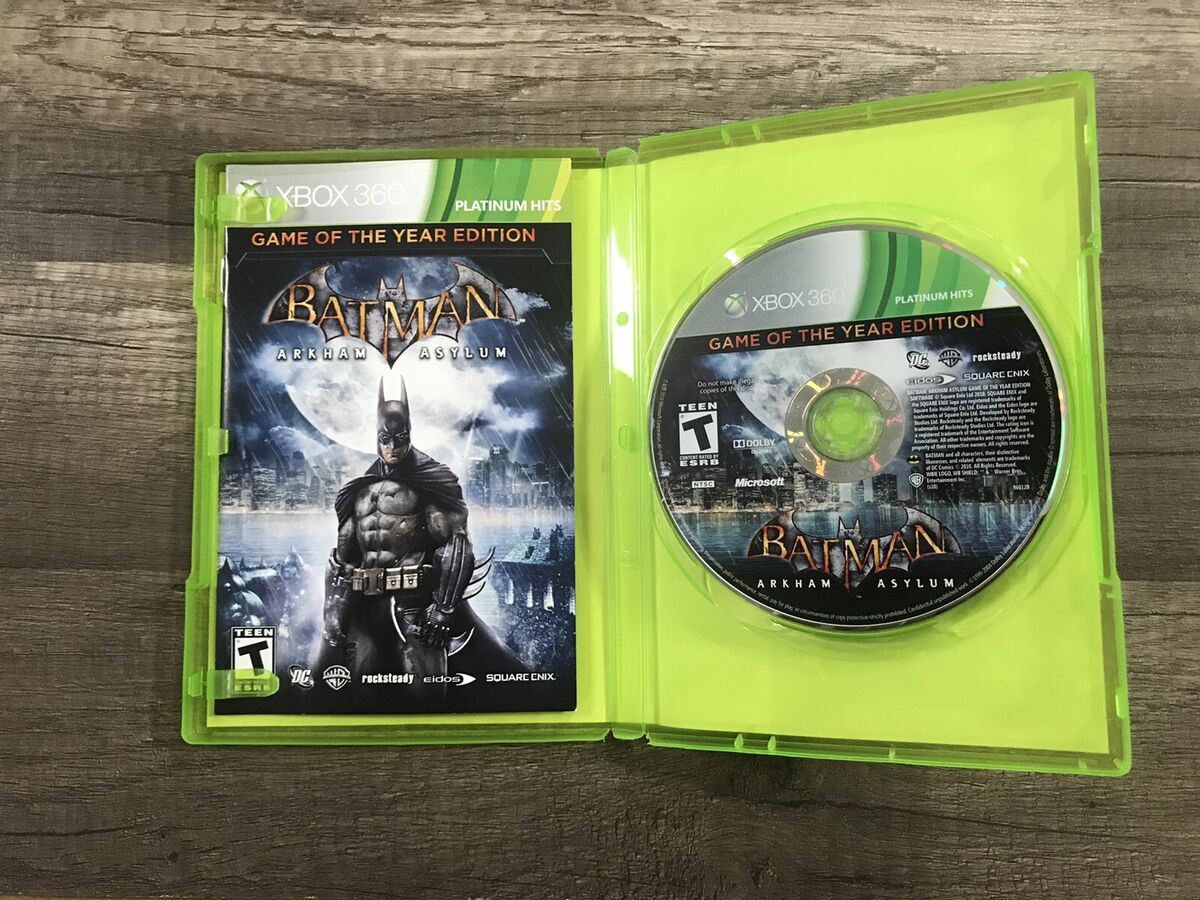 Batman Arkham Asylum - 2009 - Xbox