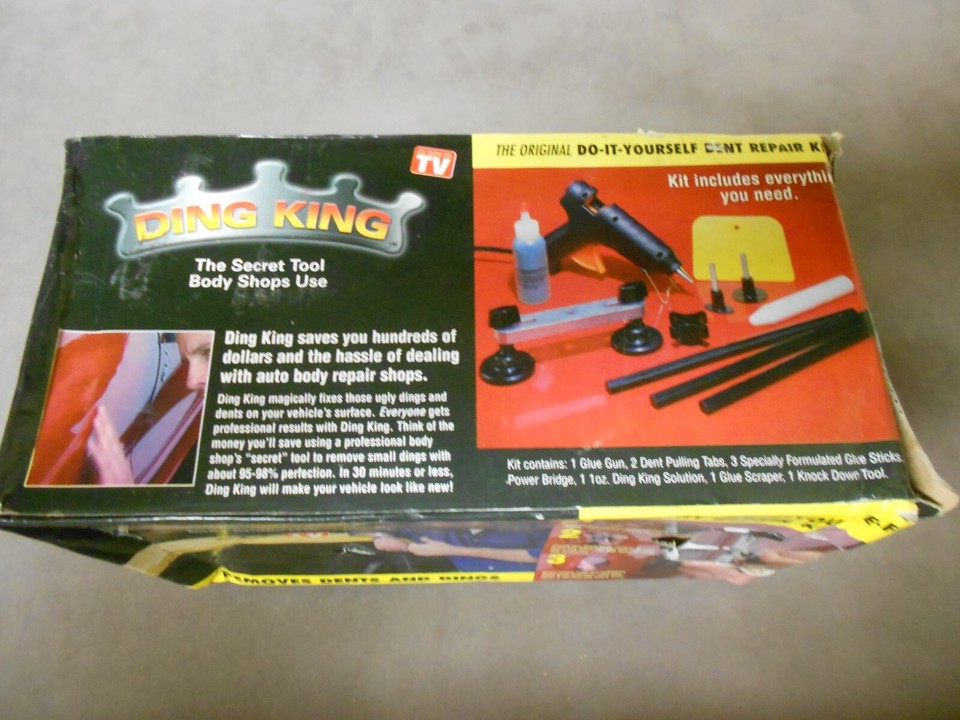 Ding King Do It Yourself Dent Repair Kit Dent Remover Billy Mays Seen