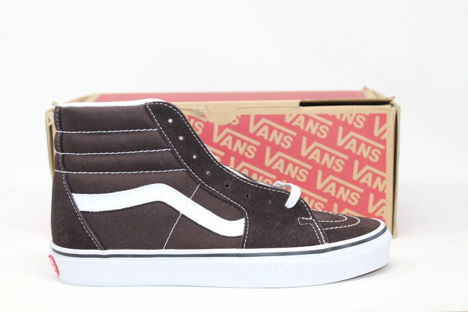 NUOVO Vans SK8 HI Sneaker Boot Chocolate Torte Uomo 7 Donna 8 5 VN0A38GEU5Z NUOVO CON ETICHETTE