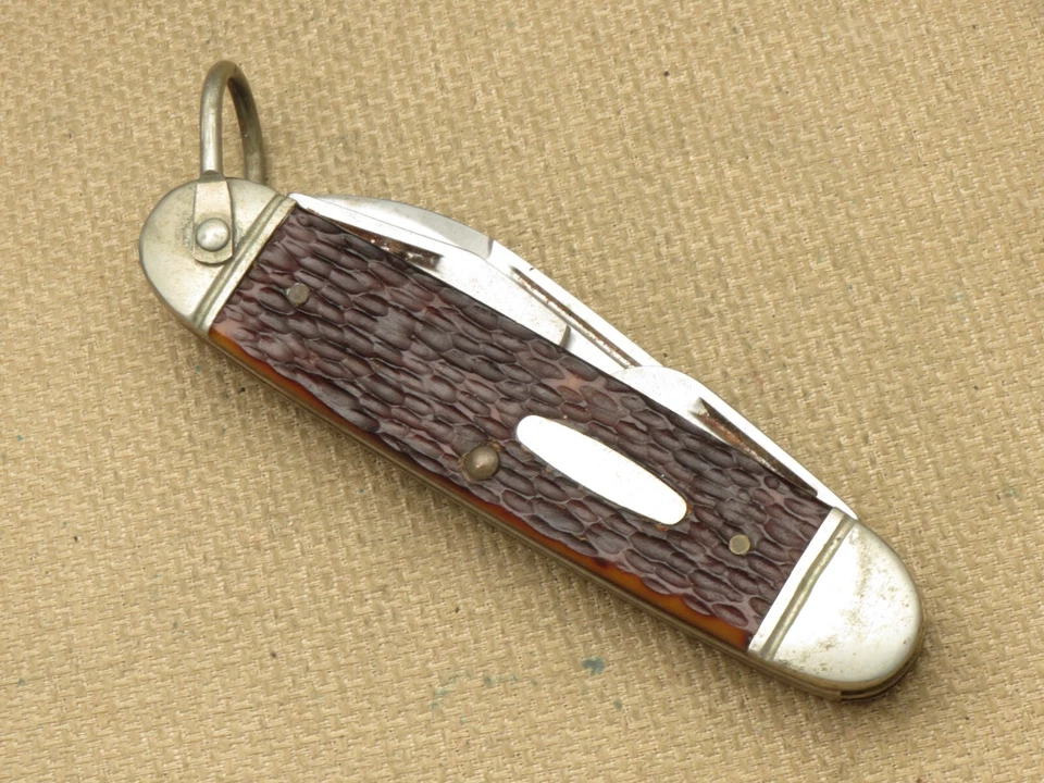 Vintage WESTERN USA 1970's S-901 D Scout Utility Knife Delrin Handles - Unused - Image 4 of 4