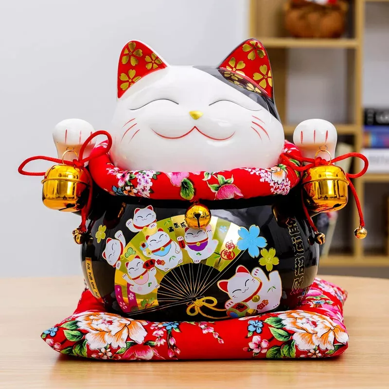 Welcome best sale cat statue