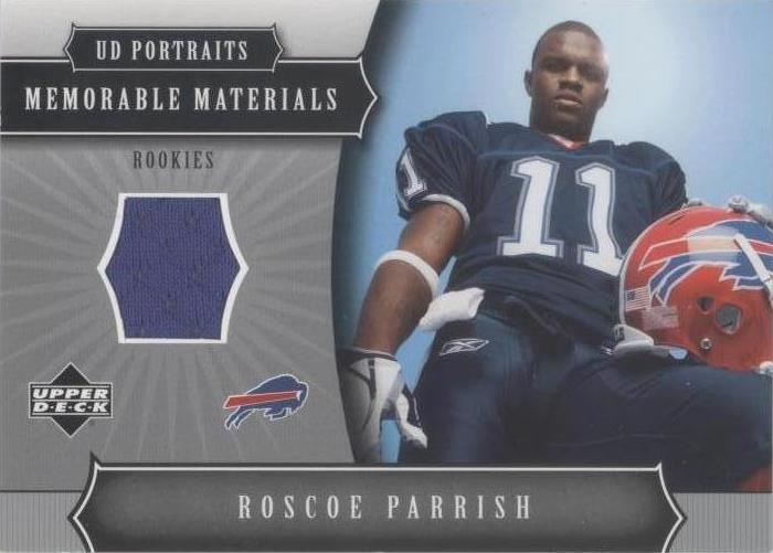 2005 Upper Deck Portraits Roscoe Parrish #MM-RP - 1 of 2