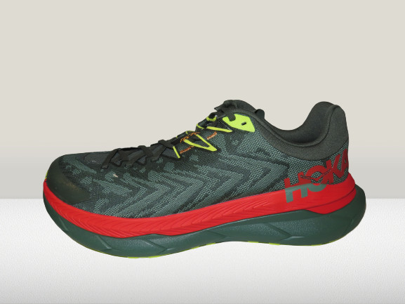 HOKA Hombres Tecton X Textil Sintético Zapato de Entrenamiento Tomillo Fiesta 1123161 EE. UU. 10.5 D
