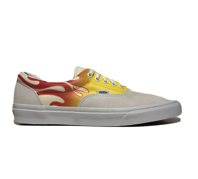 Vans Flames Pack Era Mens Size 9 Skateboarding Casual Shoes Flames Summertime