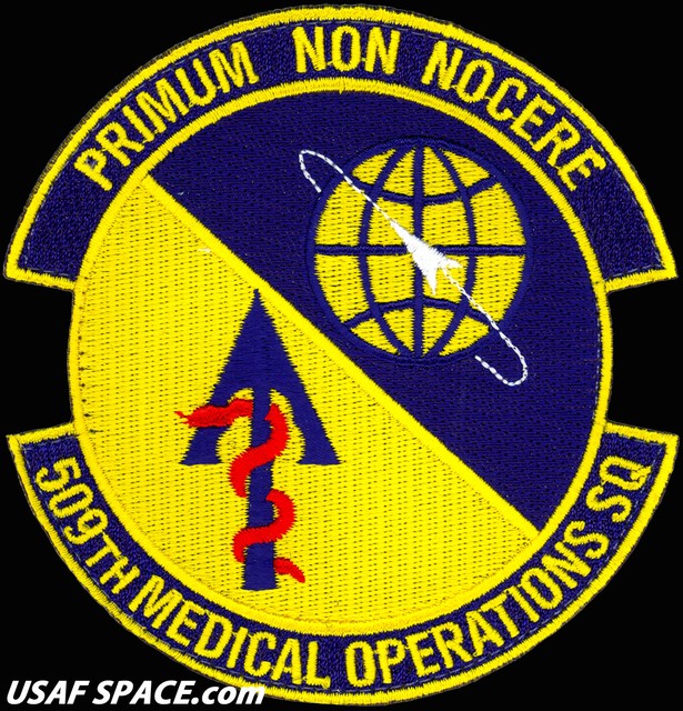 USAF 509TH MEDICAL OPERATIONS SQ Whiteman AFB, MO. ORIGINAL AIR