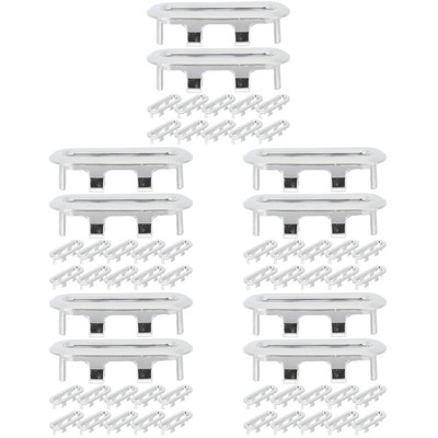 12St Ersatz Überlaufabdeckungen Für Waschbecken Waschbeckenringe