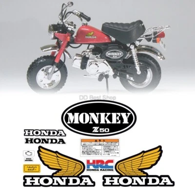 Autocollant logo emblème réservoir carburant pour Honda Monkey Z50 J-I 1978 s... - Photo 1/4