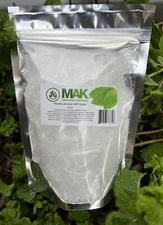 Mak Menthol Crystals 100% Pure Organic Food Grade 8 oz 