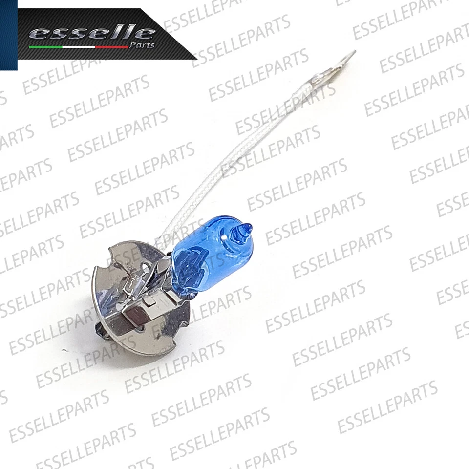 COPPIA LAMPADE H3 BLUE EFFETTO XENON LED ALFA GIULIETTA MY2014 FENDINEBBIA 55W - Immagine 3 di 4