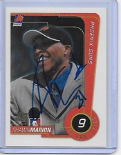 Basketball Card IP auto NBA SHAWN MARION rookie Phoenix Suns #31 1999-00 Topps