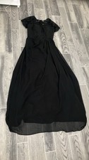 Black Lace Top Formal Dress For Women