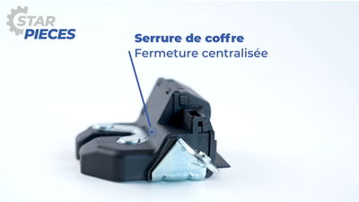 Serrure De Coffre/hayon Pour Fiat 500, Punto, Bravo - Pièce De Rechange Réf. 55702917 Et Autres