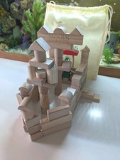 Jaques of London große Holzbausteine Holzspielzeug Spielset 