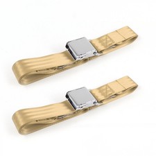 W Truck 1946-1980 Airplane 2pt Tan Lap Bucket Seat Belt Kit - 2 Belts V8 W Truck 1946-1980 Airplane 2pt Tan Lap Bucket Seat Belt Kit - 2 Belts V8