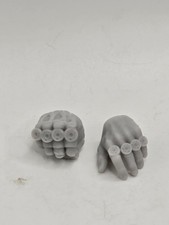 3d Print YELLOW LIGHT CYBORG SUPER HERO MAN HANDS 1 10 7 Select DC Multiverse