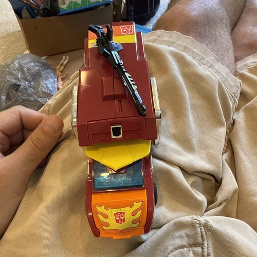 Rodimus Prime Incomplete 1986 Vintage Hasbro G1 Transformers Action Figure