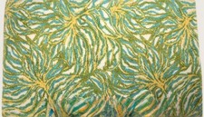 Abyss  Habidecor Collector Series Majorque Bath Rug 23" x 39" Turquoise Green