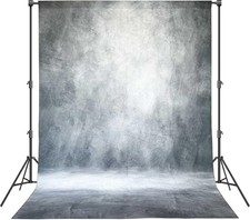Gray Professional 8x10ft / 2.4x3m Photography Backdrop for Portrait Photo Props