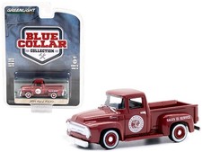 Greenlight Ford F-100 Pick-up Motorcycle Service 1954 1:64 35220A
