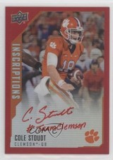 2015 Upper Deck Inscriptions Red /149 Cole Stoudt #CS Auto 14dh