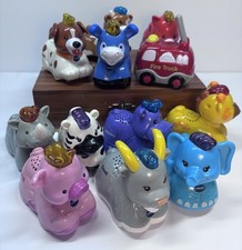 Lot Of 11 Go Go Smart Wheels Vtech Animals All Work  1 Fire Truck